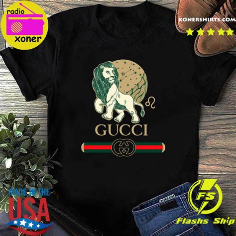 gucci lion shirt|gucci shirt transparent.